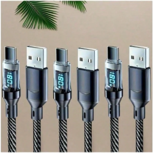 180W Ultra Fast Charging USB A To Type-C Cable
