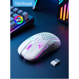 Teckwe Wireless Gaming Mouse Honeycomb 2.4G USB
