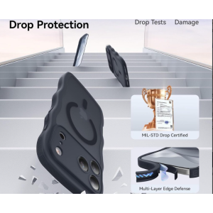 Phone Case with Magnetic Magsafe Ring and Camera Protection for Apple iPhone 17 Pro Max (Hot Pink)