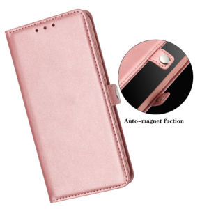 Card Holder Slot & Foldable Front Cover – Elegant Protection for Apple iPhone 17 Pro Max (Purple)