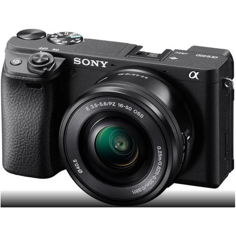 Sony Alpha a6400 Mirrorless Digital Camera with 16-50mm Lens