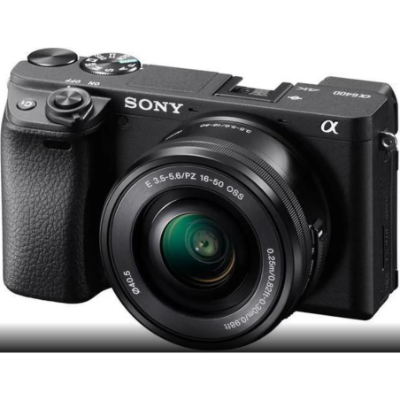 Sony Alpha a6400 Mirrorless Digital Camera with 16-50mm Lens