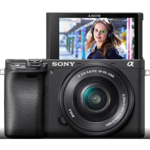 Sony Alpha a6400 Mirrorless Digital Camera with 16-50mm Lens