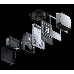 2020 Newest X Gaming Console Bundle - 1TB SSD Black Xbox with Two Xbox Wireless Controllers Black and Blue