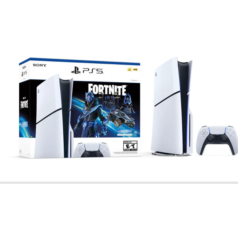 PlayStation 5 Disc Console - Fortnite Cobalt Star Bundle