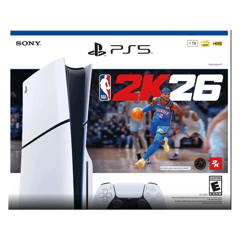 PlayStation®5 Console – NBA 2K26 Bundle (model group -slim)