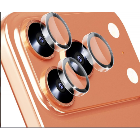 Premium Guard Titanium Alloy HD Tempered Glass Camera Lens Protector
