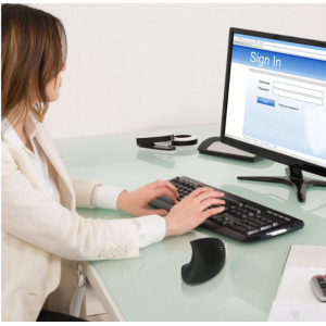 1PC 2.4G Wireless Vertical Mouse Ergonomic Optical Mice