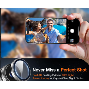 Camera Lens Protector for Apple iPhone 17 Pro Max / 17 Pro