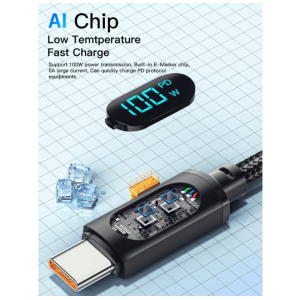 ESSAGER Essager Type C Cable 100W 7A PD