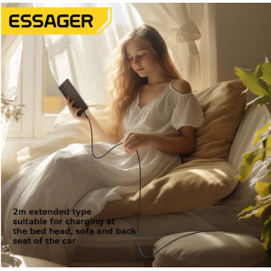 ESSAGER 240W USB Type C To USB C Cable