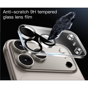 Camera Lens HD Tempered Glass Protector for Apple iPhone 17 Pro Max (Clear)