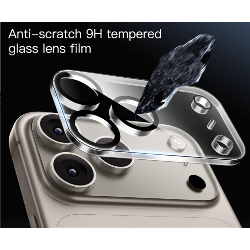 Camera Lens HD Tempered Glass Protector for Apple iPhone 17 Pro Max (Clear) Camera Lens HD Tempered Glass Protector for Apple iPhone 17 Pro Max (Clear)