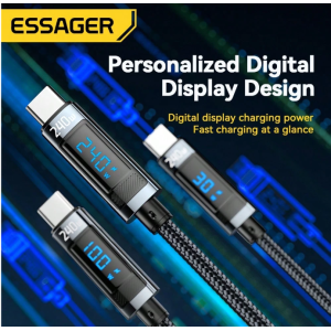 ESSAGER 240W USB Type C To USB C Cable
