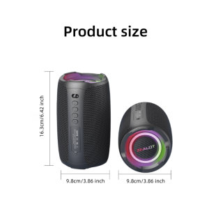 ZEALOT ZEALOT S61 20W Wireless Speaker, Outdoor Portable, Bluetooth Speaker, 3600mAh Long Battery,