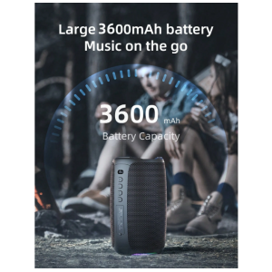 ZEALOT ZEALOT S61 20W Wireless Speaker, Outdoor Portable, Bluetooth Speaker, 3600mAh Long Battery,