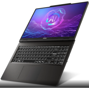 MSI Venture 16 AI TouchScreen Laptop Intel Core Ultra 7 255H 32GB RAM 512GB SSD Intel Arc Graphics (A2HMTG-046US)