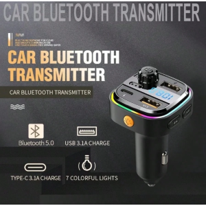 Fm Transmitter - Bluetooth Transmitter Car Stereo - Bluetooth Fm Transmitter - 2 Usb Ports