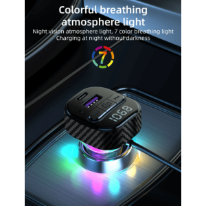 YITUMU Car Bluetooth 5.3 FM Transmitter,