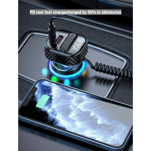 YITUMU Car Bluetooth 5.3 FM Transmitter,