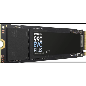 SAMSUNG 990 EVO PLUS SSD 4TB, PCIe Gen 4x4 | Gen 5x2 M.2 2280, Speeds Up-to 7,250 MB/s, Upgrade