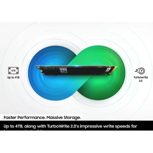 SAMSUNG 990 EVO PLUS SSD 4TB, PCIe Gen 4x4 | Gen 5x2 M.2 2280, Speeds Up-to 7,250 MB/s, Upgrade