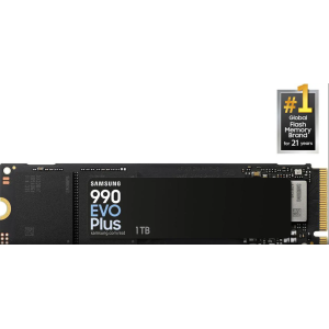 SAMSUNG 990 EVO PLUS SSD 1TB, PCIe Gen 4x4