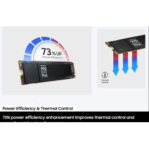SAMSUNG 990 EVO PLUS SSD 1TB, PCIe Gen 4x4