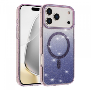 Phone Case with Clear Protective Design for Eye-Catching Style for Apple iPhone 17 Pro Max (Purple)