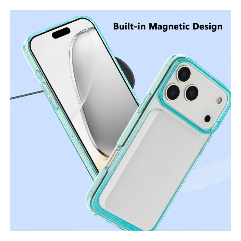 Phone Case with Clear Protective Design for Eye-Catching Style for Apple iPhone 17 Pro Max (White)