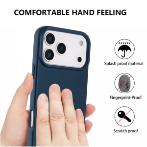 Phone Case Strong Anti-Scratch Protection for Apple iPhone 17 Pro Max (Blue)