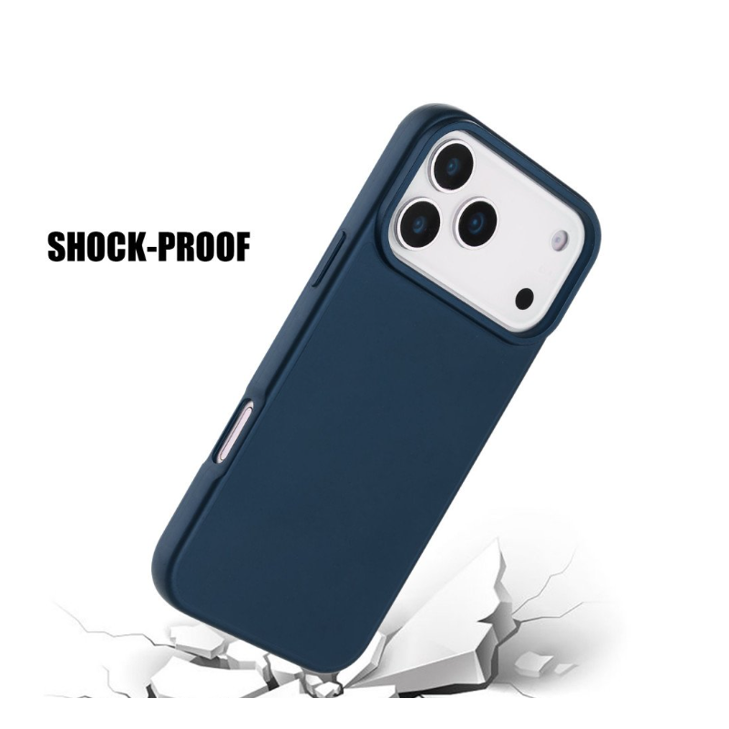 Phone Case Strong Anti-Scratch Protection for Apple iPhone 17 Pro Max (Red)