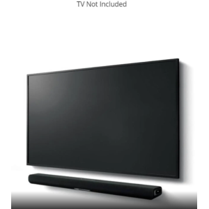 YAMAHA SR-B30ABL 120W 2.1-Channel Dolby Atmos Sound Bar with Built-In Subwoofers