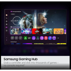 Samsung 43-Inch Q8F QLED 4K Smart TV Quantum Dot, HDR+, 144Hz VRR, Slim Metal Design, Voice