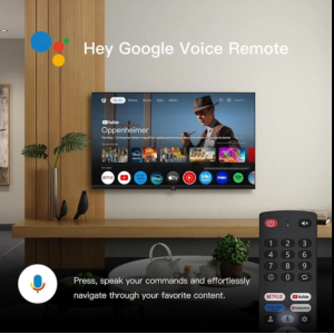 FPD 65 Inch Smart TV, 4K LED Google TV with Google Play Built-in Google Cast, HDR 10, Dolby Atmos & Vision MEMC