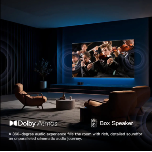 FPD 50 Inch Smart TV, 4K LED Google TV with Google Play Built-in Google Cast, HDR 10, MEMC, Voice Remote