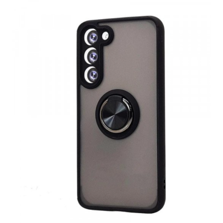 Case with Kickstand Ring for Samsung Galaxy A17 5G (Black)