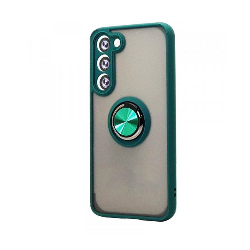 Case with Kickstand Ring for Samsung Galaxy A17 5G (Green)