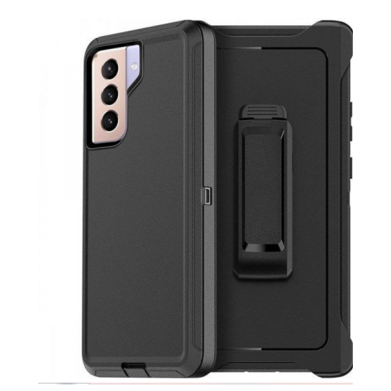 Case with Belt Clip for Samsung Galaxy A17 5G (Black Black)