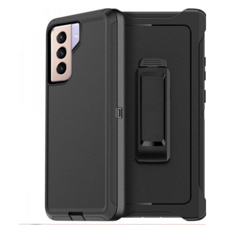 Case with Belt Clip for Samsung Galaxy A17 5G (Black Black)