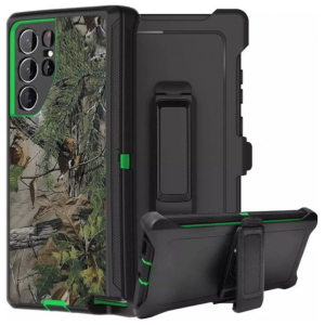 Case with Clip for Samsung Galaxy S25 Ultra 5G (Tree Green)