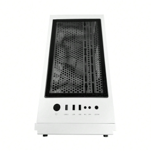 G-Pro-Wh Genesis Pro Mid Tower Gaming Case With 2 X Tempered Glass Panel