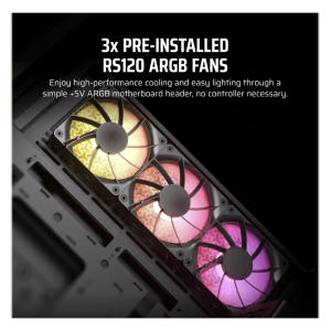 CORSAIR 3500X ARGB Tempered Glass Mid-Tower PC