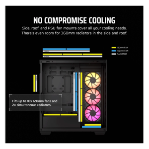 CORSAIR 3500X ARGB Tempered Glass Mid-Tower PC