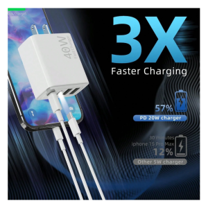 IPhone 15 16 Charger,40W USB C Charger,4-Port USB C