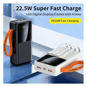 50000mAh Power Bank 22.5W Fast Charging Portable