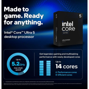 Intel Core Ultra 9 285K - Core Ultra 9 (Series 2) Arrow Lake 24-Core (8P+16E), LGA 1851, 125W Desktop