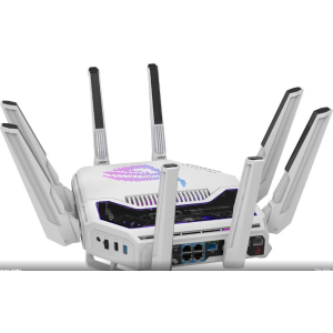 ASUS ROG Rapture GT-BE19000AI Tri-band Gaming Router, WiFi 7, 802.11be, up to 3,500 sq. ft. & 200