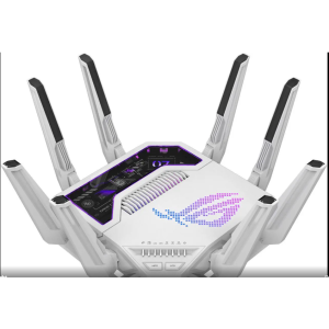 ASUS ROG Rapture GT-BE19000AI Tri-band Gaming Router, WiFi 7, 802.11be, up to 3,500 sq. ft. & 200