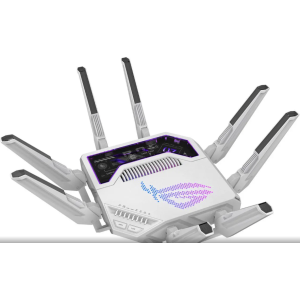 ASUS ROG Rapture GT-BE19000AI Tri-band Gaming Router, WiFi 7, 802.11be, up to 3,500 sq. ft. & 200